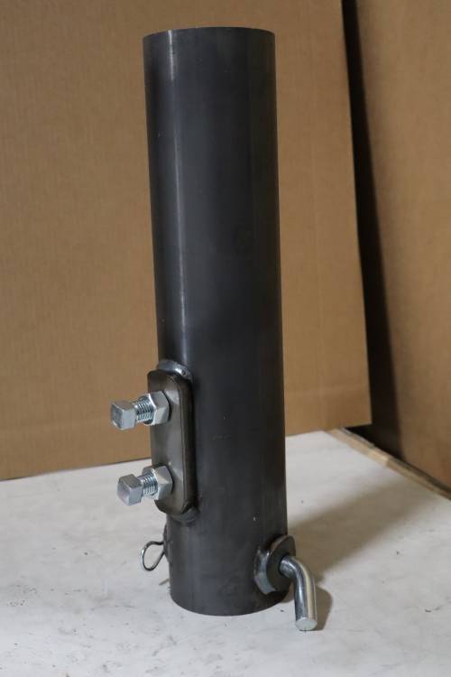 Featured image for “T4RRT-DL 4.5″ Round Receiver Tube w/ 2 Set Bolts”